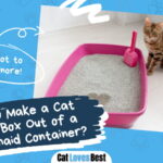 Make a Cat Litter Box Out of a Rubbermaid Container