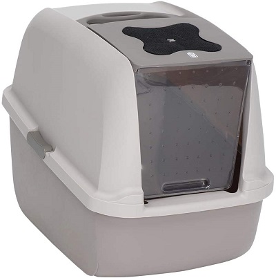 catit hooded dog proof cat litter box