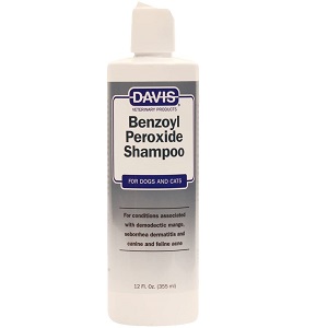 Davis Benzoyl Peroxide Medicated Cat Shampoo