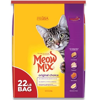 meow mix original choice dry cat food