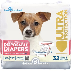 Paw Inspired Disposable Cat Diapers