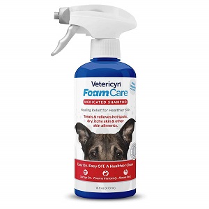 Vetericyn FoamCare Anti-Itch Dandruff Shampoo for Cats