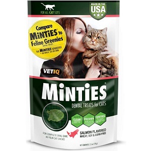 VetIQ Minties Dental Tartar Control Cat Treats