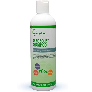 vetoquinol sebozole cat shampoo