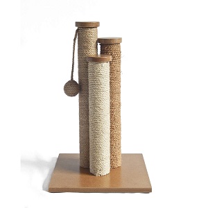 Amazon Basics Cat Scratching Post with Toy