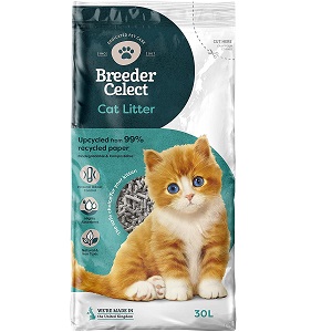 Breeder Celect Recycled Paper Cat Litter