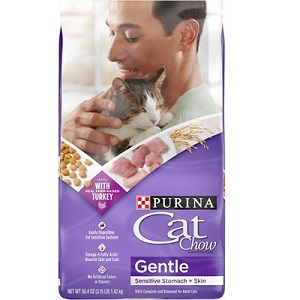 chow sensitive stomach gentle cat diet