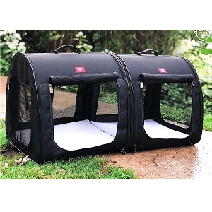 one for pets dual cat carrier