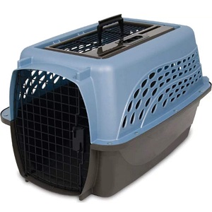 Petmate Two-Door Top Load Hard Plastic Carrier