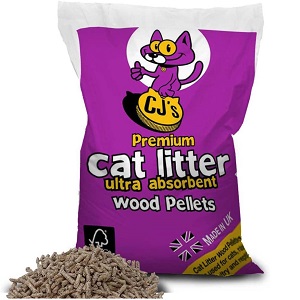 Ultra Absorbent Wood Pellets Cat Litter