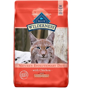 Wilderness Indoor Hairball Fiber Cat Food for cats