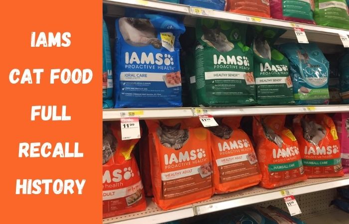 Iams Cat Food Full Recall History