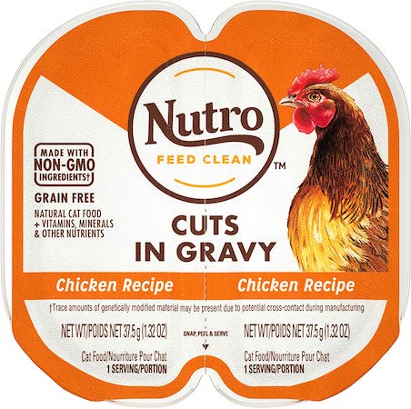 nutro perfect portions grain free wet chicken recipe twin packs