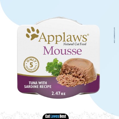 applaws succulent tuna fillet with crab cat food cups, 100% natural