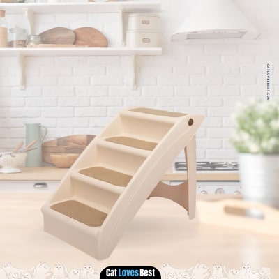 cozyup folding stairs for cats
