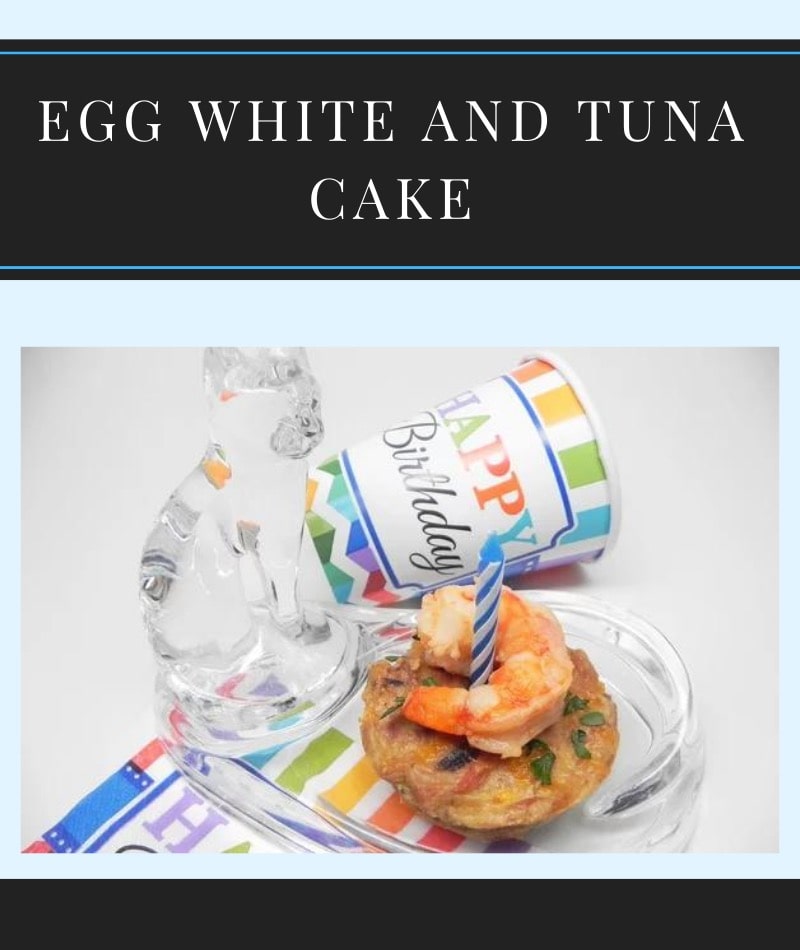 egg white and tuna cake recipe