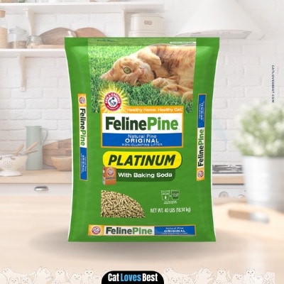 Feline Pine Platinum Natural Non-Clumping Litter