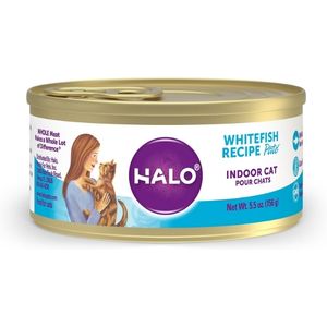 Halo Whitefish Recipe Pate Indoor Cat Canned Dish