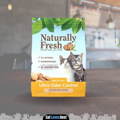 Naturally Fresh Cat Litter - Walnut Scrubber