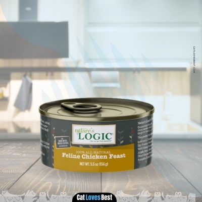 Nature's Logic Feline Chicken Feast Grain-Free Canned Cat Food