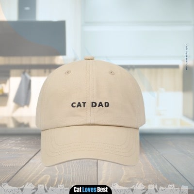 hatphile 6 panel embroidery dad hat baseball cap cat gift