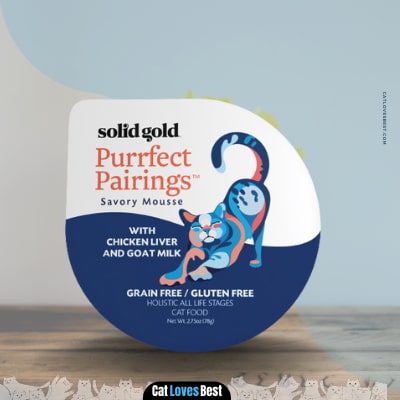 Solid Gold Chicken Liver & Goat Milk Cat Food Cups