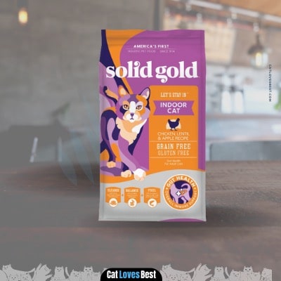 Solid Gold Let’s Stay in Chicken Indoor Dry Cat Food