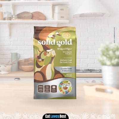 Solid Gold Winged Tiger Holistic Sensitive Stomach Cat Food