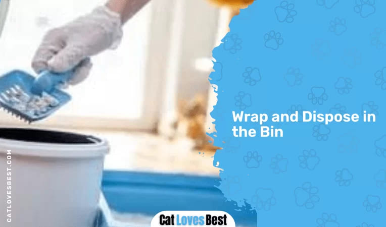 Wrap and Dispose in the Bin