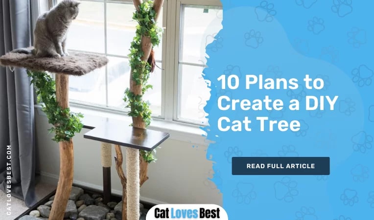10 DIY Cat Tree Plans to Make a Cat Tree