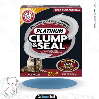 ARM & HAMMER Clump & Seal Platinum Cat Litter