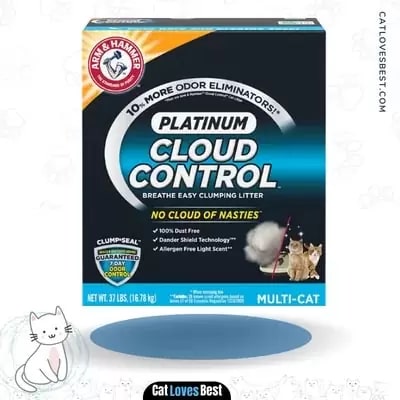  Arm & Hammer Cloud Control Hypoallergenic Cat Litter