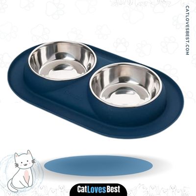  Bonza Double Cat Bowls