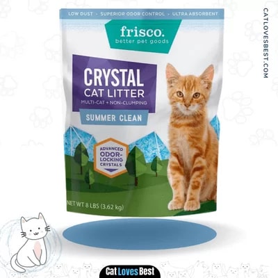  Frisco Summer Clean Scented Crystal Cat Litter