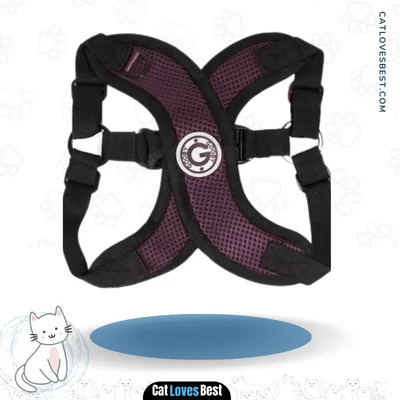 Gooby Comfort X Step-in Adjustable Cat Harnes