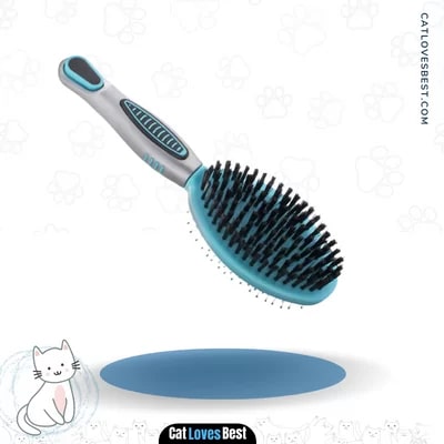 Groomist Double Sided Ball Tip Pin & Bristle Brush