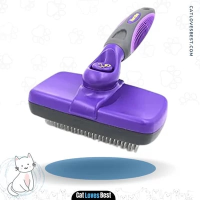 Hertzko Self Cleaning Slicker Cat Brush