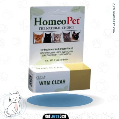 HomeoPet WRM Clear Natural Dewormer