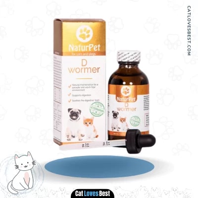 NaturPet D Wormer 100% Natural, Safe, Effective Dewormer