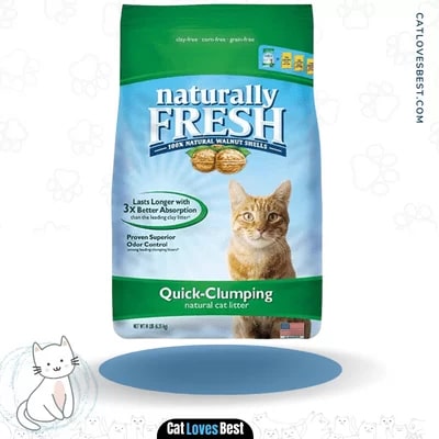  Naturally Fresh Clumping Walnut Cat Litter