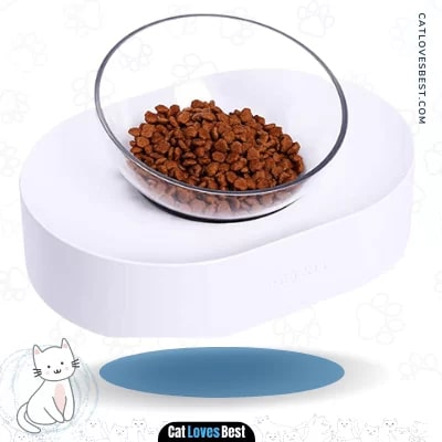  PETKIT Tilted Pet Raised Bowls with Stand for Cats