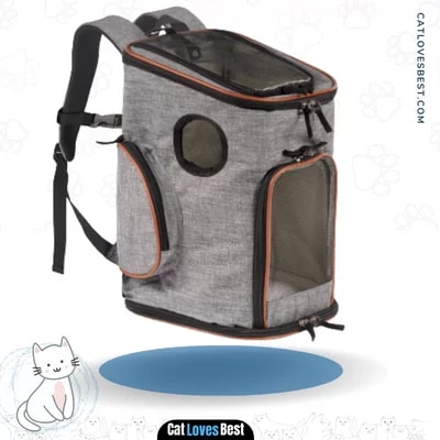 Pawfect Pets Soft-Sided Pet Carrier Backpack