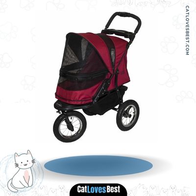 Pet Gear No-Zip Jogger Cat Stroller