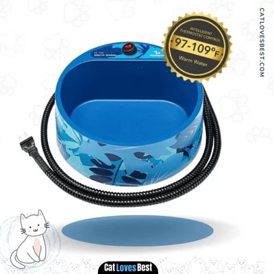  Petfactors Heated Cat Water Bowl