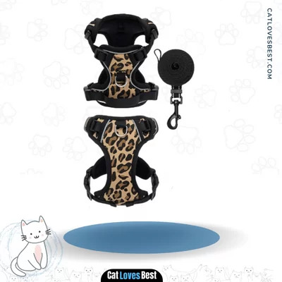 SCENEREAL Escape Proof Cat Harness and Leash