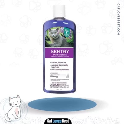 Sentry PurrScriptions Flea and Tick Shampoo