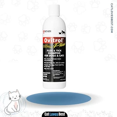 Vet-Kem Ovitrol Plus Flea and Tick Shampoo