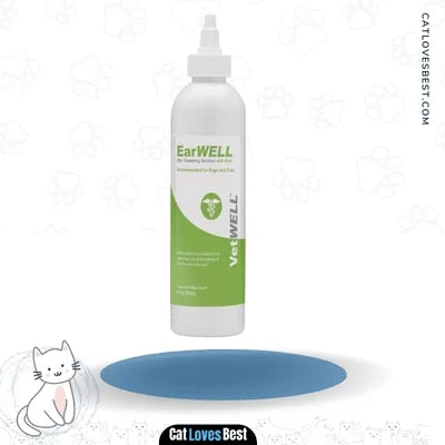 VetWELL Otic Rinse Cat Ear Cleaner