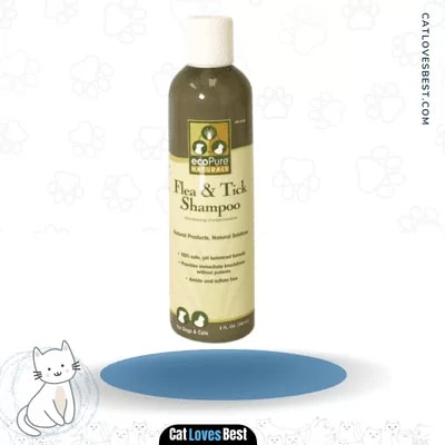 ecoPure Naturals Flea and Tick Treatment Shampoo