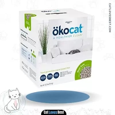 ökocat Natural Paper Dust Free Cat Litter